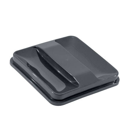 Hapco-Elmar Essential 3 Qt. Square IB Lid for R2000/R2100, Graphite, PK 36 R2020GRPH